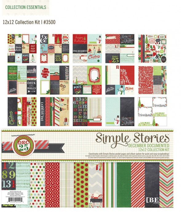 simple stories december documented kit