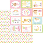 6818 cute as a button pattern paper