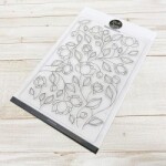 modascrap-timbri-clear-flowers-pattern